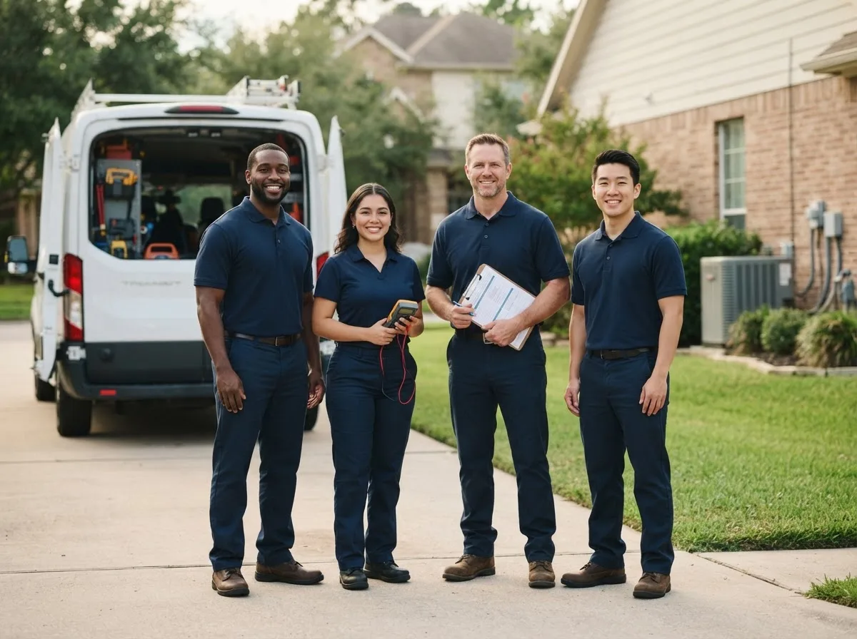 Certified HVAC technician near Hoffman, MN